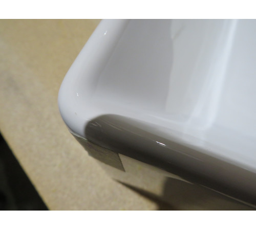 Раковина накладная GSI Kube X 370х600 мм белый глянцевый 945311_УЦ/3