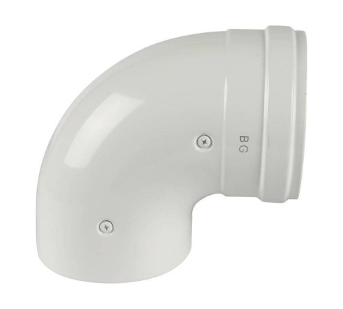 Отвод коаксиальный BAXI 60/100 мм 90° 71410142