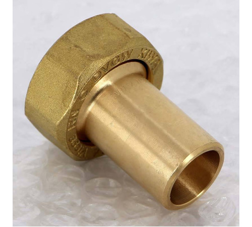 Вставка с накидной гайкой бронза Viega Sanpress 22х1 338527