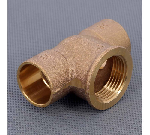 Тройник бронзовый под пайку Viega 28х1 ВР 258955