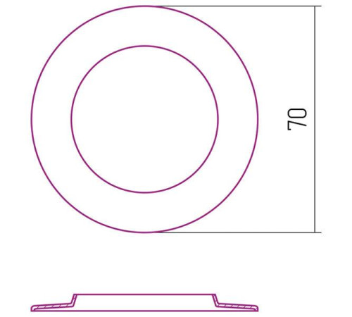 Увеличитель диаметра Сунержа TUBE 50-70 мм 2 шт матовый черный 31-1507-0003
