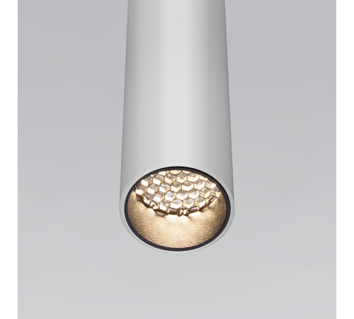 Накладной светодиодный светильник с антибликовой решеткой Pika 25031/LED 6W 4200K серебро