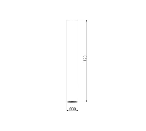 Накладной светодиодный светильник с антибликовой решеткой Pika 25031/LED 6W 4200K серебро