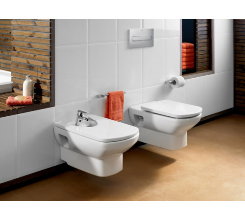 Крышка для биде Roca Dama Senso белая 7.8065.1.100.4