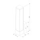 Настенный светодиодный светильник Jimy MRL LED 1110