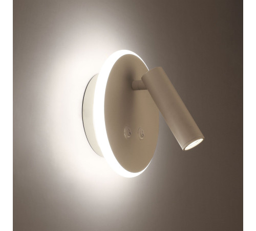 Настенный светодиодный светильник Tera LED серебро Tera LED серебро (MRL LED 1014)