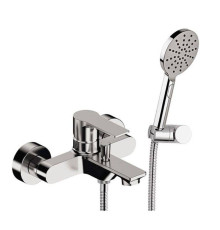 Смеситель для ванны Remer Energy с душевым набором хром EY02