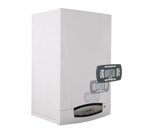 Котел газовый настенный BAXI NUVOLA-3 COMFORT 240 Fi со встроенным бойлером 24 кВт 1143001