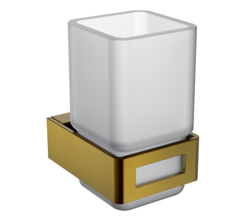 Стакан для зубных щеток подвесной Boheme Q бронза 10944-BR