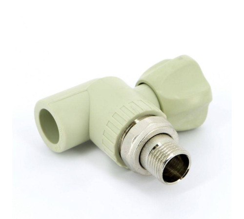 Кран для радиаторов шаровой FV-PLAST угловой сварка-НР с разъемным соединением 20x1/2 A315020000