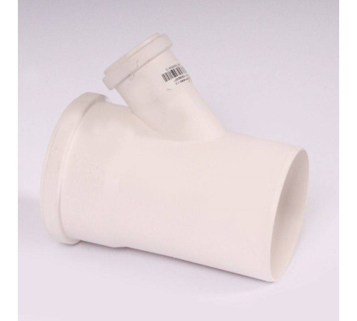 Тройник канализационный REHAU RAUPIANO PLUS 110/50/45° 121304