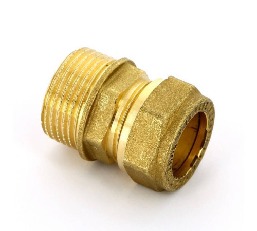 Муфта компрессионная Tiemme 1100 18х1/2 наружная резьба 1100009