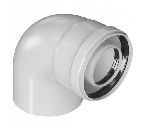Колено коаксиальное Royal Thermo 60/100 90° MF для конденсационных котлов RTE 47.011
