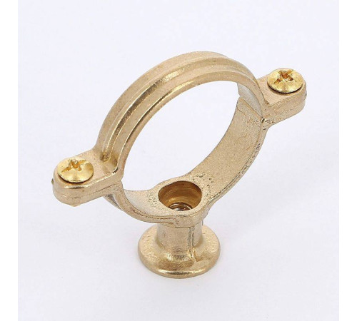 Хомут для труб декоративный Walraven BIS M6 35 мм латунь 0828035