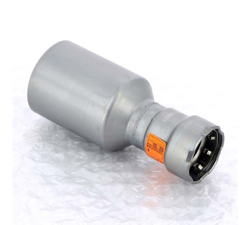 Муфта-вставка пресс Viega Megapress 1 1/4x1/2 оцинкованная сталь 695422