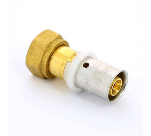 Муфта пресс с накидной гайкой Uni-Fitt 16x1/2 плоское уплотнение 714G6200