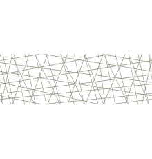 Декор (вставка) Cersanit Vegas белый 25х75 см VG2U051-63