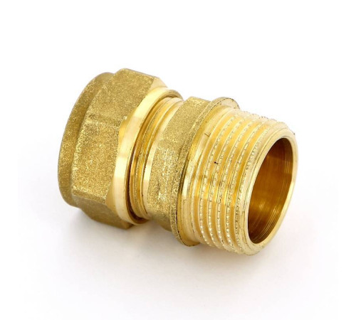 Муфта компрессионная Tiemme 1100 18х1/2 наружная резьба 1100009