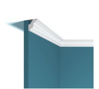 Карниз потолочный Perfect Plus P51 ударопрочный полимер 145x145x2000 мм P51