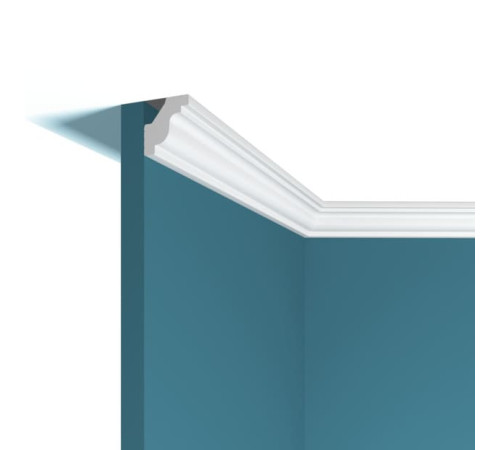 Карниз потолочный Perfect Plus P51 ударопрочный полимер 145x145x2000 мм P51