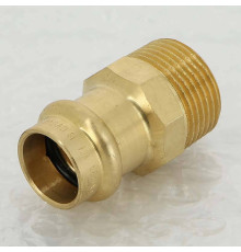 Муфта переходная пресс-Н Viega Sanpress бронза 18x3/4 283230