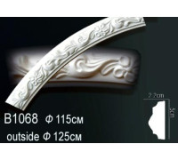Молдинг на арку полиуретановый Perfect B1068