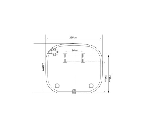 Водонагреватель проточный PrimoClima THERMA 5.5 кВт белый THERMA 5.5