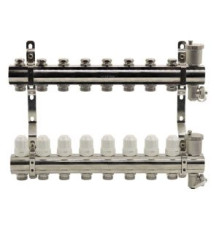 Блок коллекторный Kromwell EUROS 1 с термостатическими вставками и воздухоотводчиками 8 выходов 3/4 EK EU.ST6079850