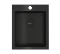 Кухонная мойка Omoikiri Akisame 41-GB нержавеющая сталь 41x51 см графит 4997011