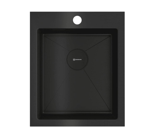 Кухонная мойка Omoikiri Akisame 41-GB нержавеющая сталь 41x51 см графит 4997011