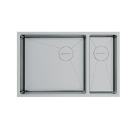 Кухонная мойка OMOIKIRI Taki 69-2-U/IF-L Side-IN 69,5x44 см нержавеющая сталь 4997049