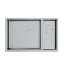 Кухонная мойка OMOIKIRI Taki 69-2-U/IF-L Side-IN 69,5x44 см нержавеющая сталь 4997049