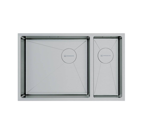 Кухонная мойка OMOIKIRI Taki 69-2-U/IF-L Side-IN 69,5x44 см нержавеющая сталь 4997049