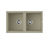 Кухонная мойка Omoikiri Tedori 86-2-BE 86x51 см ваниль 4993925