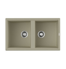 Кухонная мойка Omoikiri Tedori 86-2-BE 86x51 см ваниль 4993925