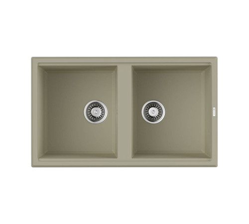 Кухонная мойка Omoikiri Tedori 86-2-BE 86x51 см ваниль 4993925