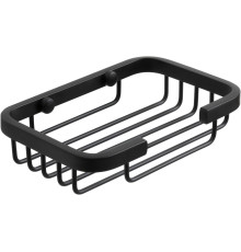 Мыльница подвесная Allen Brau Priority 14x9.5x3 см черный матовый 6.31016-31