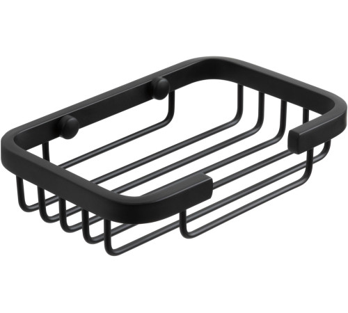 Мыльница подвесная Allen Brau Priority 14x9.5x3 см черный матовый 6.31016-31