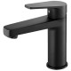 Смеситель для раковины Allen Brau Eclipse с донным клапаном черный матовый 5.E1001-31