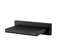 Излив настенный каскадный Boheme Zodiac 12.8 см черный 625/2-B