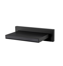 Излив настенный каскадный Boheme Zodiac 12.8 см черный 625/2-B