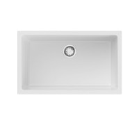 Кухонная мойка Omoikiri Okinoshima 76-U/I-WH Glossy Natceramic 76x46 см белый 4997151