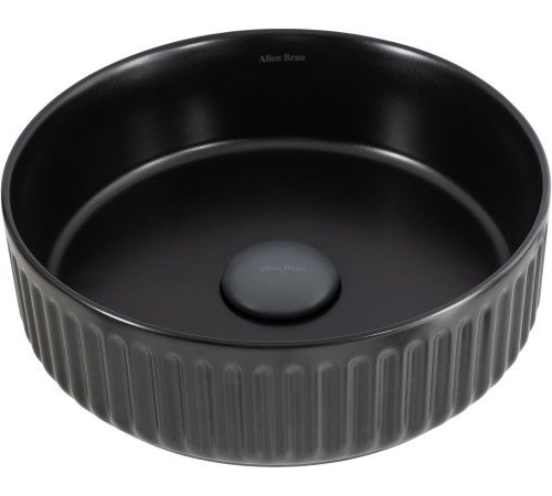 Раковина-чаша Allen Brau Fantasy 36х36х12 см черный 4.11032.31