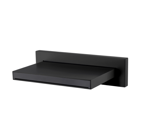 Излив настенный каскадный Boheme Zodiac 12.8 см черный 625/2-B