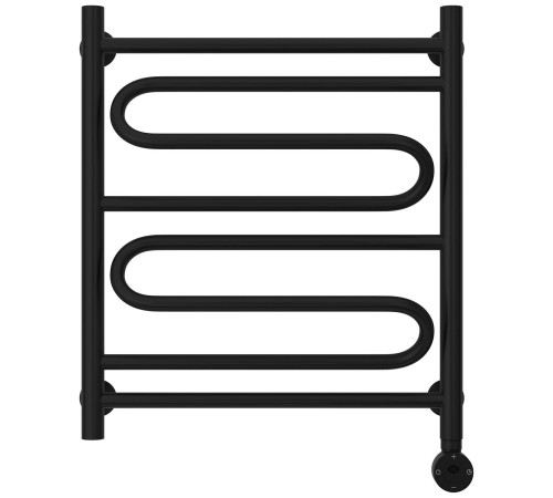 Полотенцесушитель электрический Стилье Формат 22 55.8x66.5 см черный 31522-6050