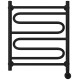 Полотенцесушитель электрический Стилье Формат 22 55.8x66.5 см черный 31522-6050