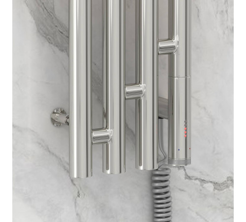 Полотенцесушитель электрический Сунержа Кантата 3.0 191x1200 мм правый без покрытия 00-5847-1216