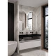 Раковина мебельная Armadi Art Flat 141х45.2х8 см прямоугольная nero 859-140-NM