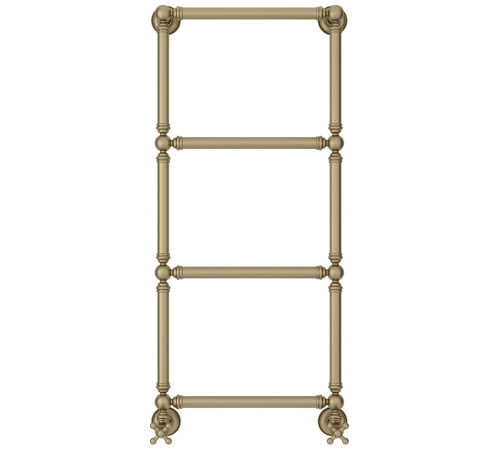 Полотенцесушитель водяной Сунержа Ренессанс 472x1033 мм золотой шёлк матовый 32-0280-9640