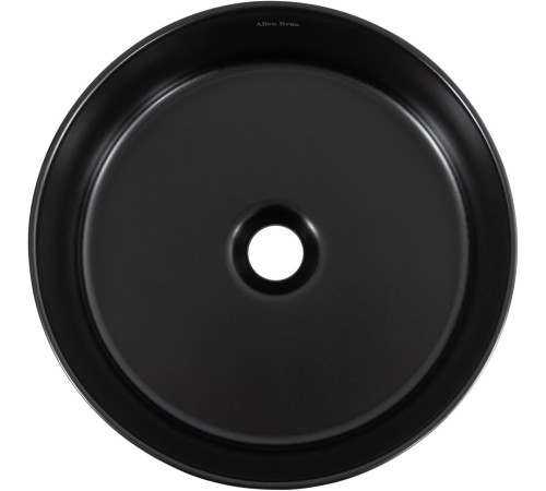 Раковина-чаша Allen Brau Fantasy 36х36х12 см черный 4.11032.31